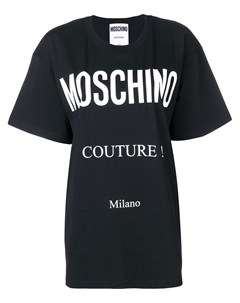 Футболка Couture свободного кроя Moschino
