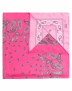 Шелковый платок с принтом пейсли Kenzo
