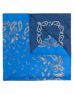 Шелковый платок с принтом пейсли Kenzo