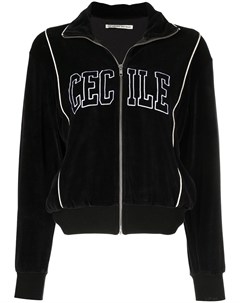 Спортивная куртка на молнии с вышитым логотипом Etre cecile