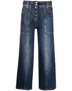 Широкие джинсы средней посадки Ulla johnson