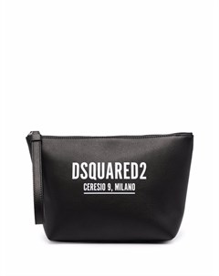 Клатч с логотипом Dsquared2