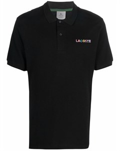 Рубашка поло с вышитым логотипом Lacoste