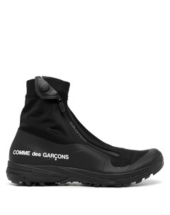 Высокие кроссовки с логотипом Comme des garcons