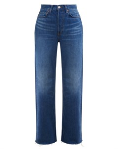Синие расклешенные джинсы Re/done