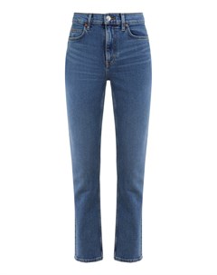 Синие прямые джинсы Re/done