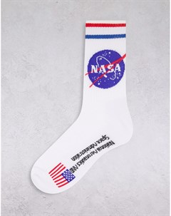 Спортивные носки с принтом NASA Asos design