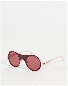 Розовые солнцезащитные очки Calvin klein jeans