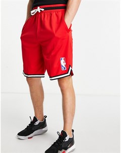 Красные шорты с символикой Chicago Bulls NBA Nike basketball
