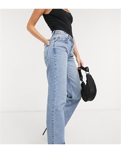 Джинсы в стиле 90 х прямого кроя ASOS DESIGN Petite Asos petite