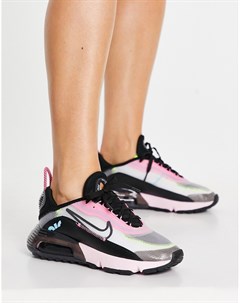 Кроссовки черного и розового цвета Air Max 2090 Nike