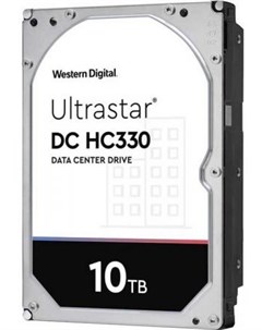 Жесткий диск WD ULTRASTAR DC HC330 3 5 10TB 256MB 7200 RPM SATA 6Gb s 512N SE SKU 0B42266 Hgst