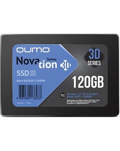 Твердотельный накопитель SSD 2 5 120 Gb Q3DT 120GPBN Read 560Mb s Write 540Mb s 3D NAND TLC Qumo