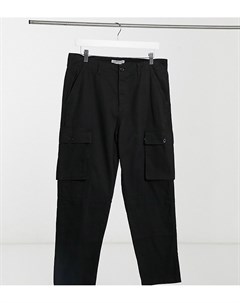 Черные брюки карго в стиле милитари от комплекта Tall Another influence