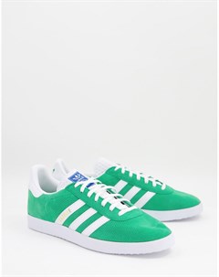 Зеленые кроссовки Gazelle Adidas originals
