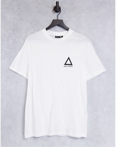 Белая футболка с принтом логотипа ASOS Unrvlld Supply Asos design
