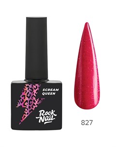 Гель лак Scream Queen 827 Lipstick Attack Rocknail