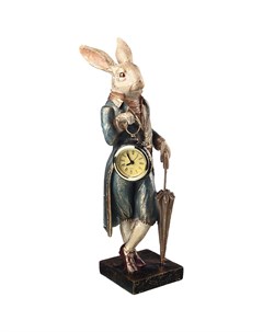 Часы Английская коллекция Кролик 11x10x35 см арт 774 129 Lefard