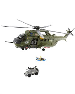 Набор игровой Большой вертолет 4 предмета Chap mei