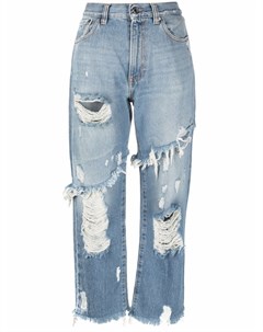 Прямые джинсы средней посадки Just cavalli