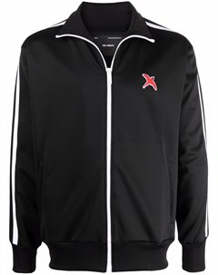 Спортивная куртка на молнии с нашивкой логотипом Axel arigato