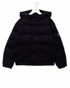 Пуховик с капюшоном Emporio armani kids