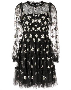 Платье из тюля с цветочной вышивкой Needle & thread