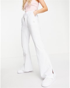 Белые велюровые брюки с широкими штанинами от комплекта ODolls Collection The o dolls collection