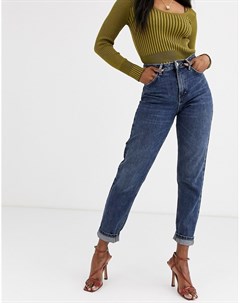Темные джинсы в винтажном стиле Topshop