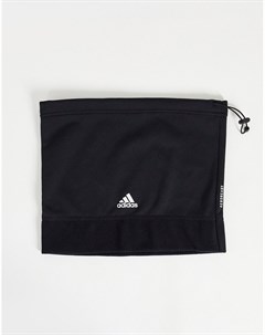 Черный шарф неквормер с тремя полосками adidas Football Tiro Adidas performance
