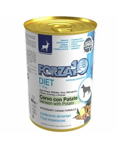 Linea Diet Wet влажный корм для взрослых собак оленина с картофелем 400 г Forza10