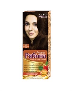 Крем краска для волос Avena Рябина 057 натуральный кофе 135 мл Acme color