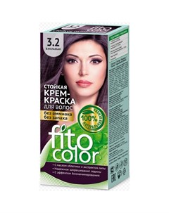 Стойкая крем краска для волос Fitocolor тон Баклажан 115 мл Фитокосметик