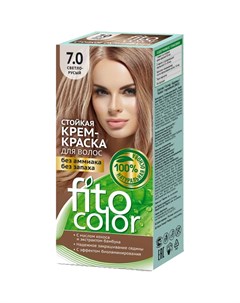 Стойкая крем краска для волос Fitocolor тон Светло русый 115 мл Фитокосметик