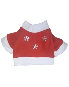 Пуловер для собак Дед Мороз красный ХL 33 35cм Yoriki