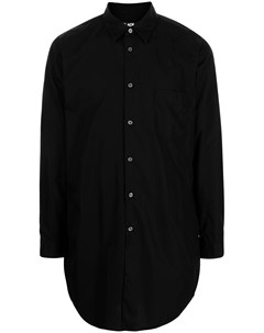 Рубашка с длинными рукавами и графичным принтом Black comme des garçons