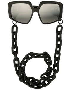 Солнцезащитные очки с цепочкой и логотипом DG Dolce & gabbana eyewear