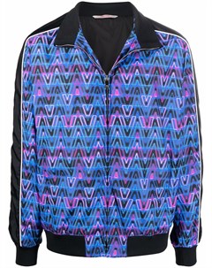 Спортивная куртка с принтом V Neon Optical Valentino