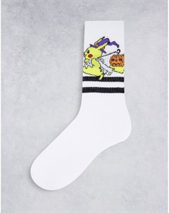 Спортивные носки с изображением покемона Пикачу Halloween Asos design