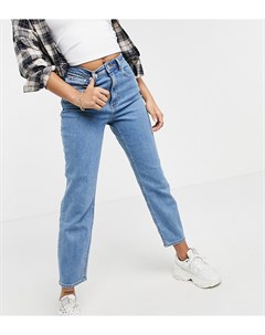 Выбеленные узкие джинсы в винтажном стиле с завышенной талией ASOS DESIGN Petite Asos petite
