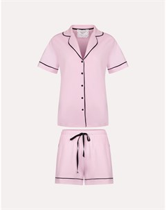 Комплект рубашка с короткими рукавами и шорты Christi embryo pink 1 Incanto