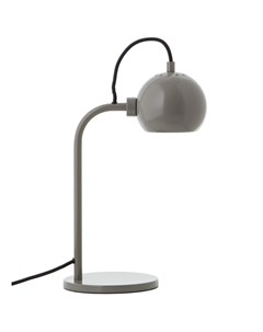 Лампа настольная 24 х 34 см Ball тёмно серый глянцевый Frandsen