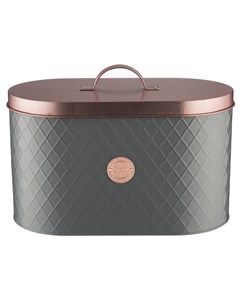 Хлебница copper lid серый 34x23x19 см Typhoon