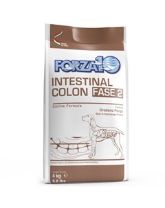 Сухой корм Forza 10 Intestinal colitis Fase2 для собак 4 кг Рыба Forza10