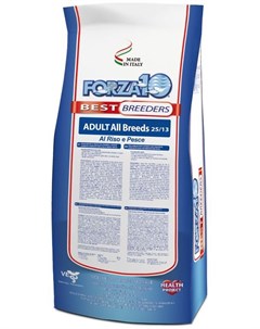 Сухой корм Forza 10 Breeders Adult 25 13 для собак 20 кг Рыба с рисом Forza10