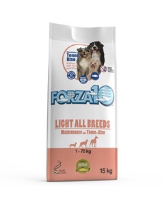 Сухой корм Forza 10 Maintenance light с тунцом и рисом для взрослых собак склонных к ожирению 15 кг  Forza10