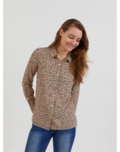 Принтованная блузка рубашка Zolla
