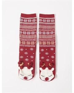 Тёплые новогодние носки Zolla