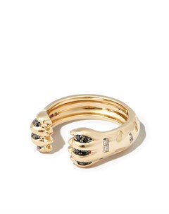 Кольцо из желтого золота с бриллиантами Yvonne léon