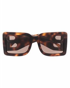 Солнцезащитные очки черепаховой расцветки Burberry eyewear